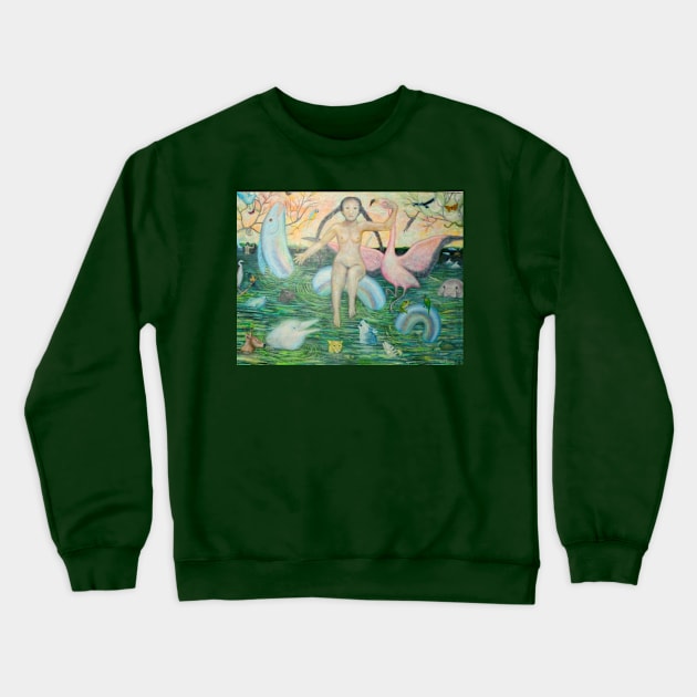 Leda Añu Crewneck Sweatshirt by Majenye